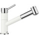 Blanco KANO-S Vario kihúzható fejes csaptelep, fehér/króm, SILGRANIT-Look, HD 527964 Gránit csaptelep