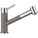 Blanco KANO-S Vario kihúzható fejes csaptelep, vulkánszürke/króm, SILGRANIT-Look, HD 527967 Gránit csaptelep