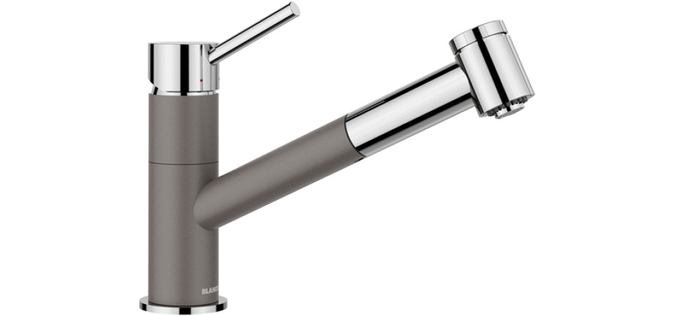Blanco KANO-S Vario vulkánszürke/króm HD 527967 Gránit csaptelep Blanco KANO-S Vario vulkánszürke/króm HD 527967 Gránit csaptelep