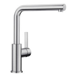 Blanco LANORA ECO csaptelep, tömör szálcsiszolt rozsdamentes acél, HD 528151 Gránit csaptelep