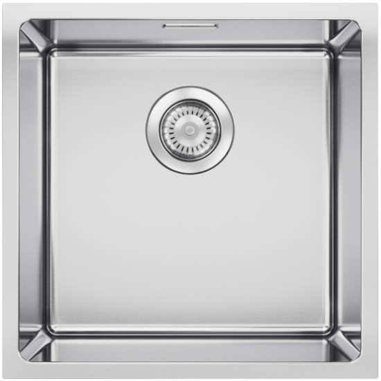 Blanco QUATO 400-U rozsdamentes mosogató 528229 Rozsdamentes acél mosogatótálca