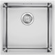 Blanco QUATO 400-U rozsdamentes mosogató 528229 Rozsdamentes acél mosogatótálca