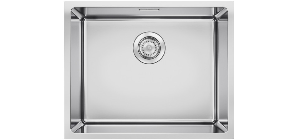Blanco QUATO 500-U rozsdamentes mosogató 528230 Rozsdamentes acél mosogatótálca