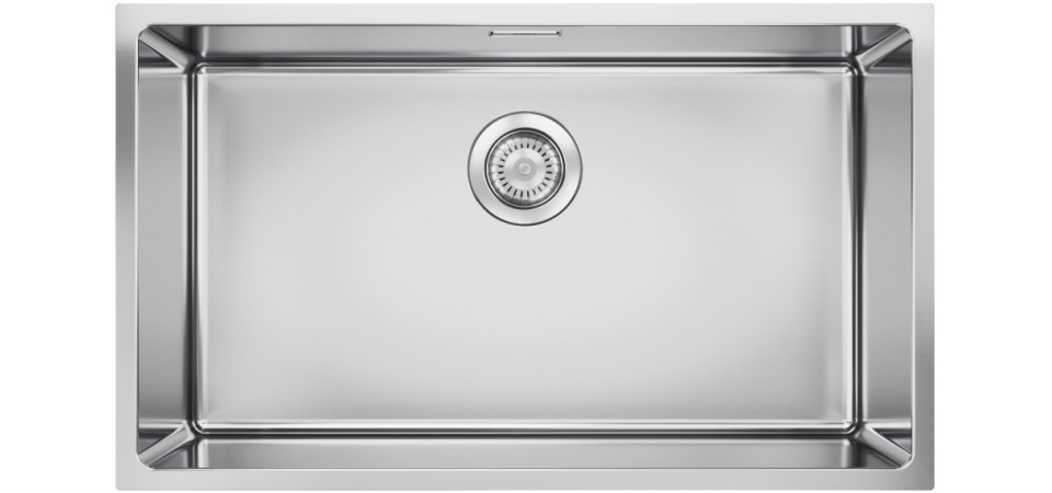 Blanco QUATO 700-U rozsdamentes mosogató 528231 Rozsdamentes acél mosogatótálca