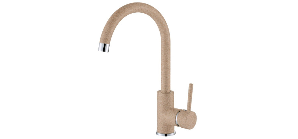 Egyéb EVIDO LANA íves álló gránit csaptelep 5523-110 Rozsdamentes acél csaptelep