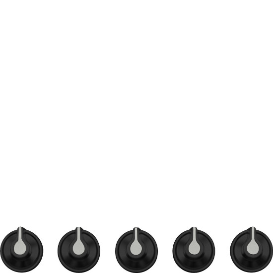 Smeg SMEG GOMB KÉSZLET, Linea design, főzőlaphoz, fekete 5MP1GOGB3 Borospohár tartó mosogatógéphez