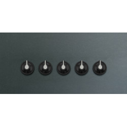 Smeg SMEG GOMB KÉSZLET, Linea design, főzőlaphoz, fekete 5MP1GOGB3 Borospohár tartó mosogatógéphez