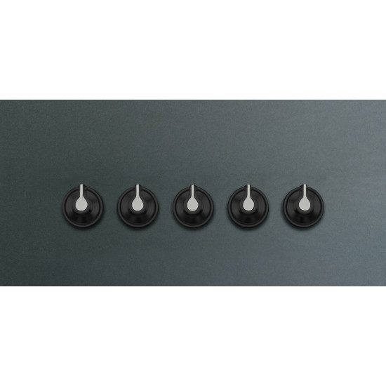 Smeg SMEG GOMB KÉSZLET, Linea design, főzőlaphoz, fekete 5MP1GOGB3 Borospohár tartó mosogatógéphez