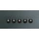 Smeg SMEG GOMB KÉSZLET, Linea design, főzőlaphoz, fekete 5MP1GOGB3 Borospohár tartó mosogatógéphez