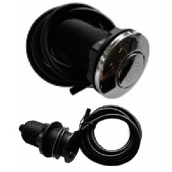 InSinkErator InSinkerator Next Generation, Levegőkapcsoló gomb, króm 80680B-ISE Beépíthető konyhamalac tartozék