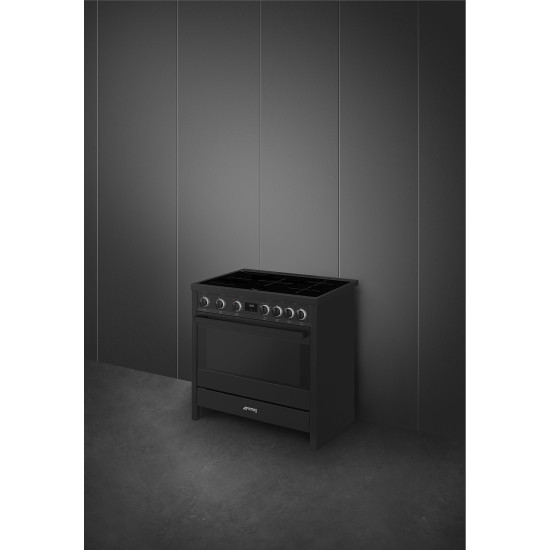 Smeg SMEG SZABADONÁLLÓ TŰZHELY B95IMAN9 Vasmagos tűzhely