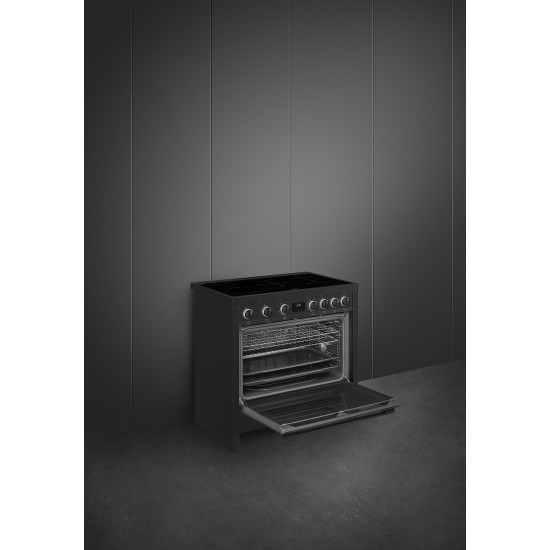 Smeg SMEG SZABADONÁLLÓ TŰZHELY B95IMAN9 Vasmagos tűzhely