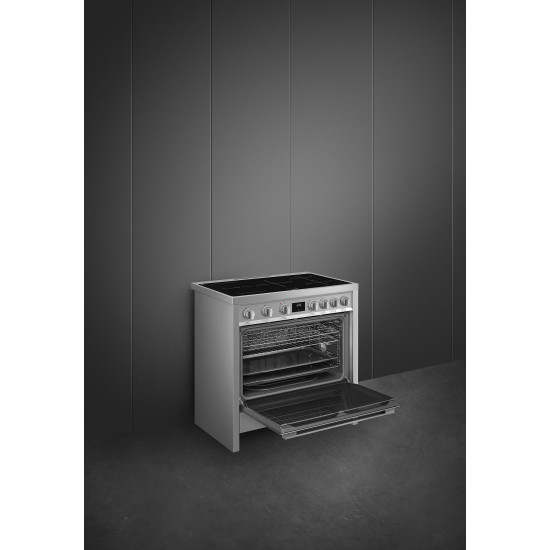 Smeg SMEG SZABADONÁLLÓ TŰZHELY B95IMX9 Vasmagos tűzhely