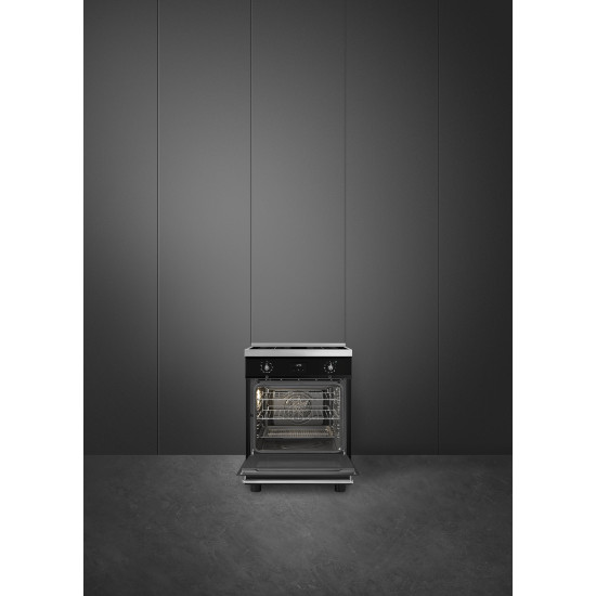 Smeg SMEG SZABADONÁLLÓ TŰZHELY C6IPBLT2 Vasmagos tűzhely