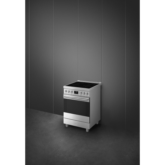 Smeg SMEG PIROLITIKUS SZABADONÁLLÓ TŰZHELY C6IPXM2 Vasmagos tűzhely