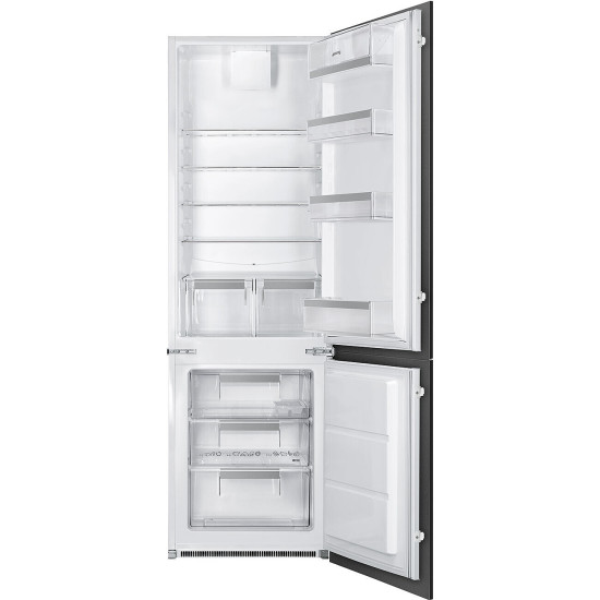 Smeg SMEG BEÉPÍTHETŐ HŰTŐ ÉS FAGYASZTÓ C81721E Egyajtós hűtőszekrény