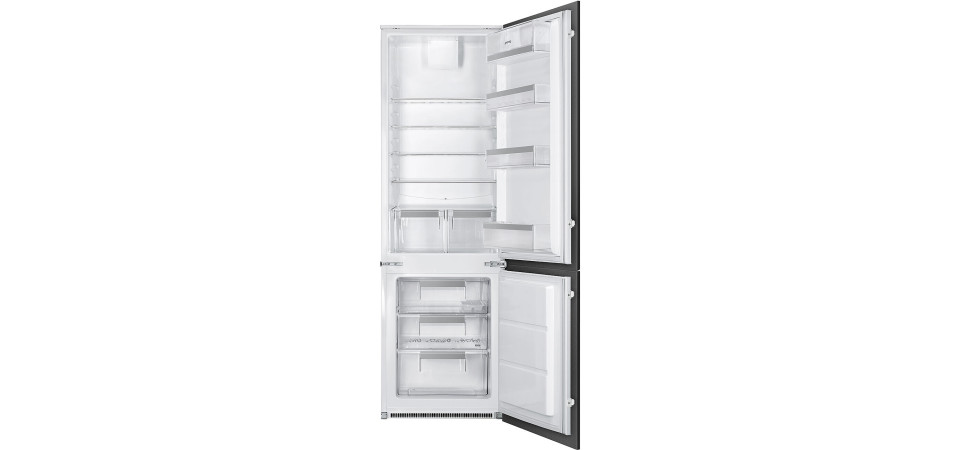 Smeg SMEG BEÉPÍTHETŐ HŰTŐ, 54x178 cm, fordítható ajtó, fehér C81721EI Egyajtós hűtőszekrény