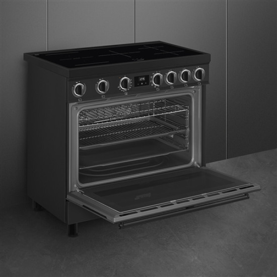 Smeg SMEG SZABADONÁLLÓ TŰZHELY C91IEA2 Vasmagos tűzhely