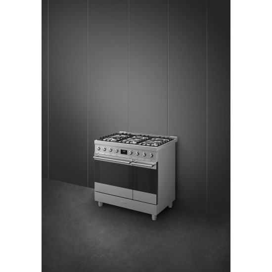 SMEG SZABADONÁLLÓ TŰZHELY C92GMX2 Kombinált tűzhely