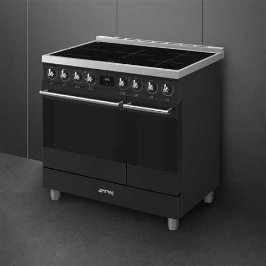 Smeg SMEG PIROLITIKUS SZABADONÁLLÓ TŰZHELY C92IPMB2 Vasmagos tűzhely