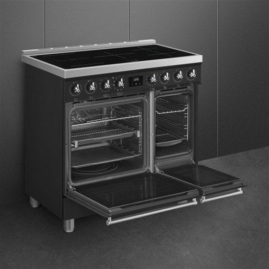 Smeg SMEG PIROLITIKUS SZABADONÁLLÓ TŰZHELY C92IPMB2 Vasmagos tűzhely