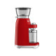 Smeg SMEG CGF03 retro kávédaráló CGF03RDEU Tejhabosító