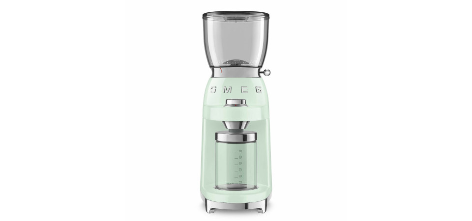 Smeg SMEG KÁVÉDARÁLÓ, retro, világoszöld CGF11PGEU Tejhabosító