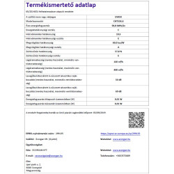 Evido EVIDO SLIMLUX teleszkópos páraelszívó CHT5SX.4 Kihúzható páraelszívó