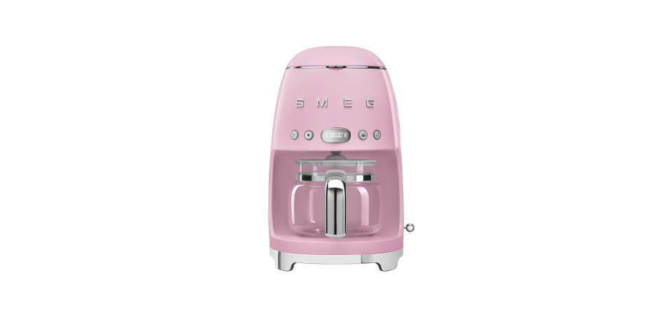 Smeg SMEG FILTERES KÁVÉFŐZŐ, retro, rózsaszín DCF02PKEU Kávéfőző