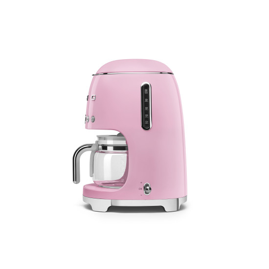 Smeg SMEG FILTERES KÁVÉFŐZŐ, retro, rózsaszín DCF02PKEU Kávéfőző