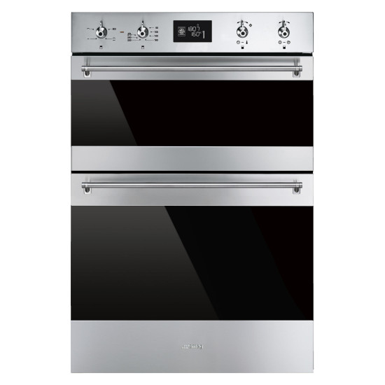 Smeg SMEG DUPLA HŐLÉGKEVERÉSES SÜTŐ DOSF6390X Beépíthető villany sütő