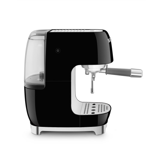 Smeg SMEG ESPRESSO KÁVÉFŐZŐ COLD BREW FUNKCIÓVAL, retro, fekete ECF03BLEU Kávéfőző