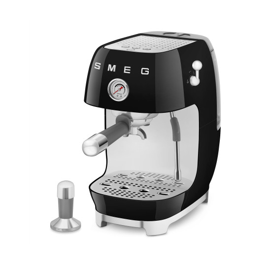 Smeg SMEG ESPRESSO KÁVÉFŐZŐ COLD BREW FUNKCIÓVAL, retro, fekete ECF03BLEU Kávéfőző