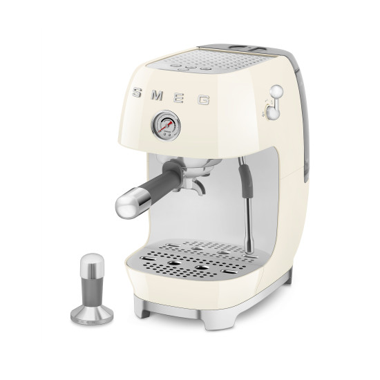 Smeg SMEG ESPRESSO KÁVÉFŐZŐ COLD BREW FUNKCIÓVAL, retro, bézs ECF03CREU Kávéfőző
