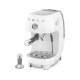 Smeg SMEG ESPRESSO KÁVÉFŐZŐ COLD BREW FUNKCIÓVAL, retro, fehér ECF03WHEU Kávéfőző