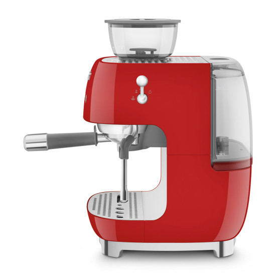 SMEG SMEG EGF03 őrlővel kombinált espresso kávéfőző EGF03RDEU Kávéfőző