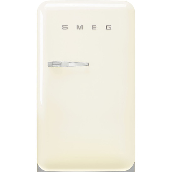 Smeg SMEG HAPPY BAR, retro, 54,5x98 cm, jobb oldali pántok, bézs FAB10HRCR6 Egyajtós hűtőszekrény