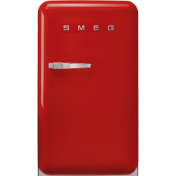 Smeg SMEG HAPPY BAR, retro, 54,5x98 cm, jobb oldali pántok, piros FAB10HRRD6 Egyajtós hűtőszekrény