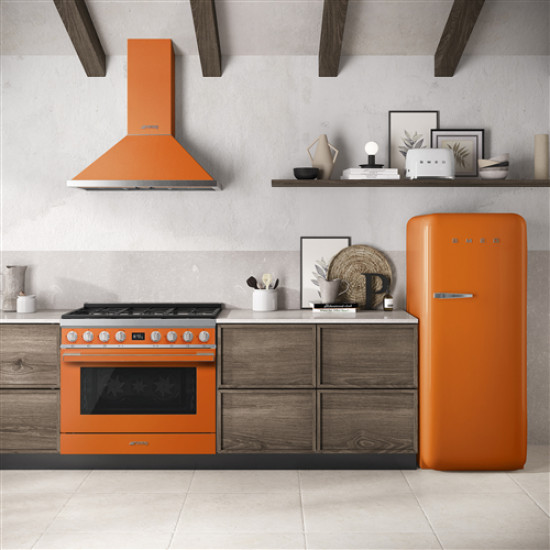 Smeg SMEG KOMBINÁLT HŰTŐ ÉS FAGYASZTÓ FAB28ROR6 Egyajtós hűtőszekrény