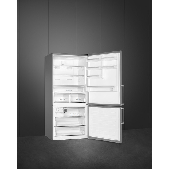 Smeg SMEG SZABADONÁLLÓ HŰTŐ ÉS FAGYASZTÓ FC84EN4HX1 Egyajtós hűtőszekrény