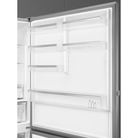 Smeg SMEG SZABADONÁLLÓ HŰTŐ ÉS FAGYASZTÓ FC84EN4HX1 Egyajtós hűtőszekrény
