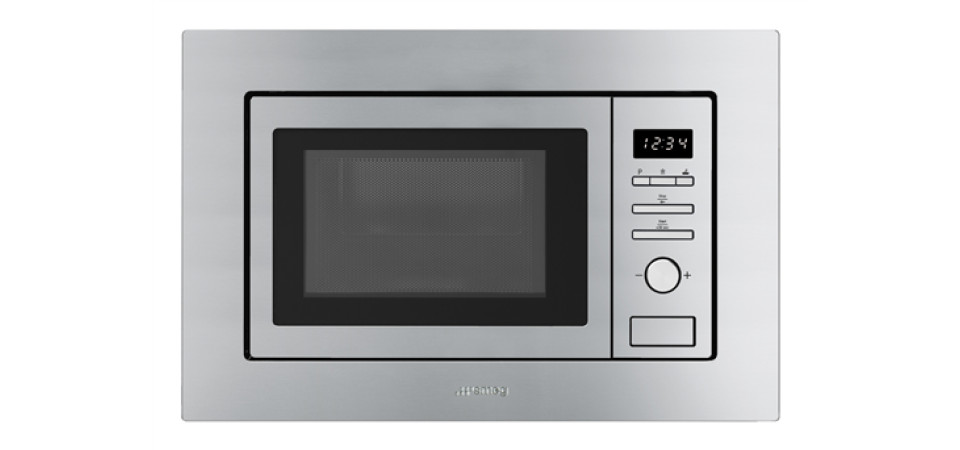 SMEG SMEG BEÉPÍTHETŐ MIKROHULLÁMÚ SÜTŐ FMI017X Állószekrénybe építhető mikrohullámú sütő