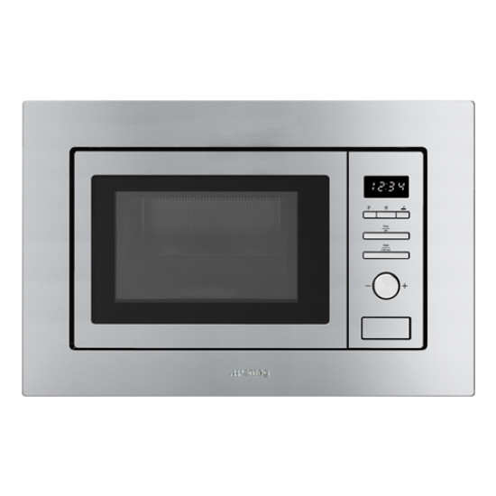 SMEG SMEG BEÉPÍTHETŐ MIKROHULLÁMÚ SÜTŐ FMI020X Állószekrénybe építhető mikrohullámú sütő