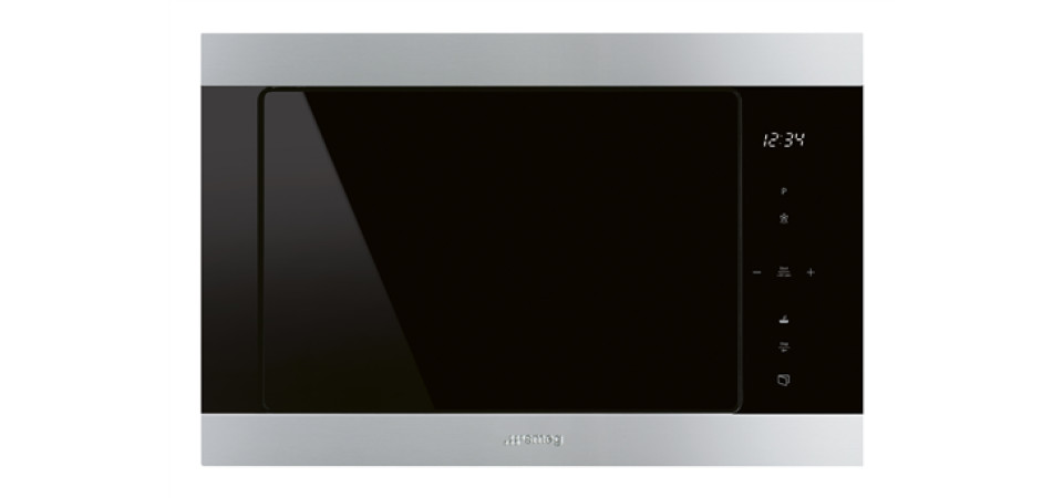 SMEG SMEG BEÉPÍTHETŐ MIKROHULLÁMÚ SÜTŐ FMI325X Állószekrénybe építhető mikrohullámú sütő