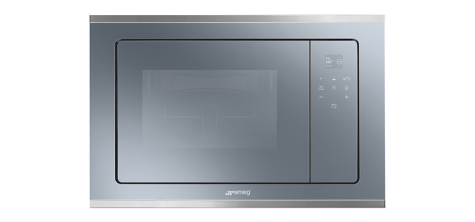 SMEG BEÉPÍTHETŐ MIKROHULLÁMÚ SÜTŐ FMI420S2 Állószekrénybe építhető mikrohullámú sütő SMEG BEÉPÍTHETŐ MIKROHULLÁMÚ SÜTŐ FMI420S2 Állószekrénybe építhető mikrohullámú sütő