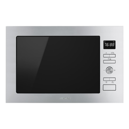 SMEG SMEG BEÉPÍTHETŐ MIKROHULLÁMÚ SÜTŐ FMI425X Állószekrénybe építhető mikrohullámú sütő