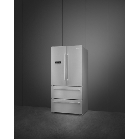 Smeg SMEG SZABANONÁLLÓ HŰTŐ ÉS FAGYASZTÓ FQ55FXDE Egyajtós hűtőszekrény