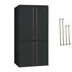 SMEG SZABADONÁLLÓ HŰTŐ ÉS FAGYASZTÓ FQ60CAO6.L Side by Side hűtőszekrény