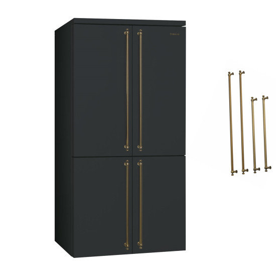 SMEG SZABADONÁLLÓ HŰTŐ ÉS FAGYASZTÓ FQ60CAO6.L Side by Side hűtőszekrény