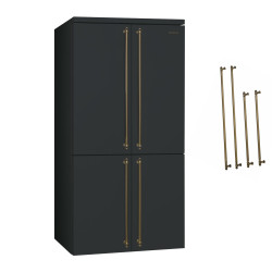 SMEG SZABADONÁLLÓ HŰTŐ ÉS FAGYASZTÓ FQ60CAO6.R Side by Side hűtőszekrény